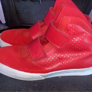 Nike Flystepper 2K3 Premium Red Men’s High Top Shoe size 12